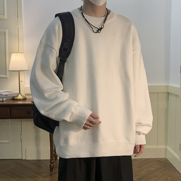 Ανδρικό πουλόβερ Casual - Φαρδύ σχέδιο