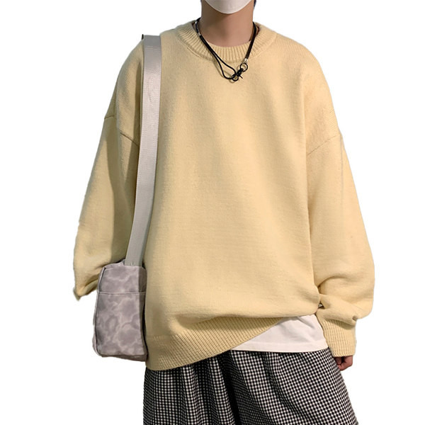 Ανδρικό πουλόβερ Casual - Φαρδύ σχέδιο