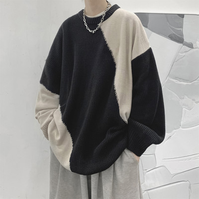 Casual ανδρικό πουλόβερ φαρδύ σχέδιο