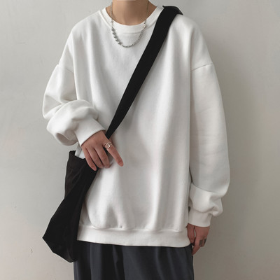 Brīva vīriešu blūze ar garām piedurknēm