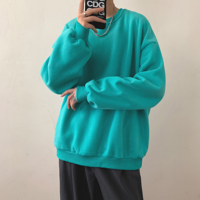 Brīva vīriešu blūze ar garām piedurknēm