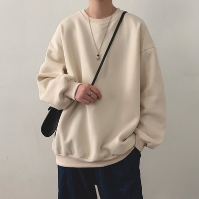 Brīva vīriešu blūze ar garām piedurknēm