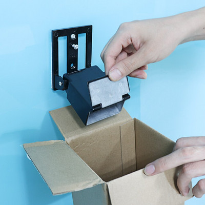 Pie sienas stiprināms pelnutrauks 95*70mm alumīnija sakausējuma pelnu trauka kronšteins radošai personībai āra smēķēšanas publiskajā vietā