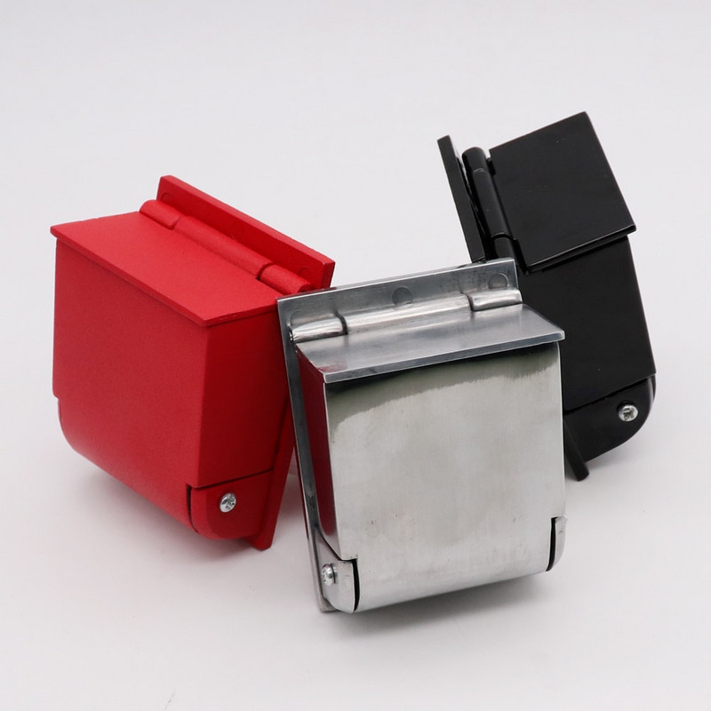 Pie sienas stiprināms pelnutrauks 95*70mm alumīnija sakausējuma pelnu trauka kronšteins radošai personībai āra smēķēšanas publiskajā vietā