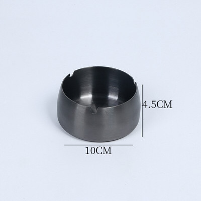 Sutirštinto nerūdijančio plieno metalo peleninė atspari vėjui ir nuo kritimo