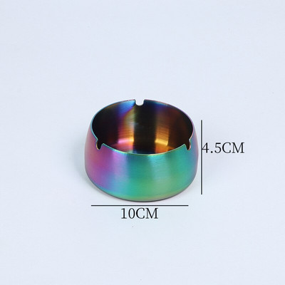 Sutirštinto nerūdijančio plieno metalo peleninė atspari vėjui ir nuo kritimo