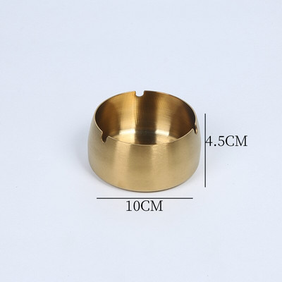 Sutirštinto nerūdijančio plieno metalo peleninė atspari vėjui ir nuo kritimo