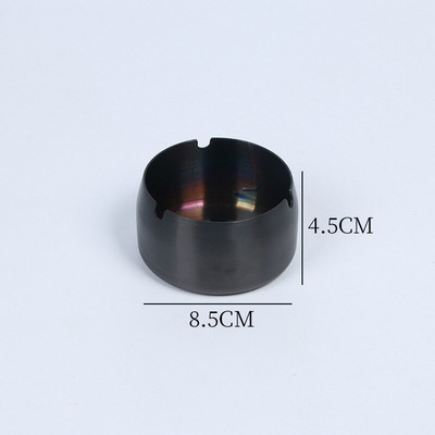 Sutirštinto nerūdijančio plieno metalo peleninė atspari vėjui ir nuo kritimo