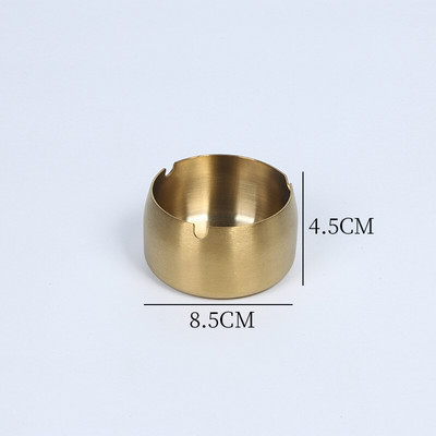 Sutirštinto nerūdijančio plieno metalo peleninė atspari vėjui ir nuo kritimo