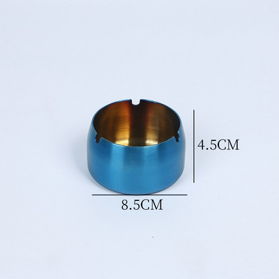 Sutirštinto nerūdijančio plieno metalo peleninė atspari vėjui ir nuo kritimo