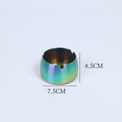 Sutirštinto nerūdijančio plieno metalo peleninė atspari vėjui ir nuo kritimo