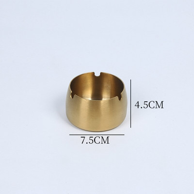 Sutirštinto nerūdijančio plieno metalo peleninė atspari vėjui ir nuo kritimo