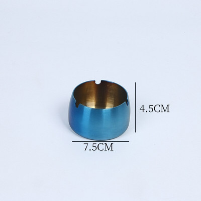 Sutirštinto nerūdijančio plieno metalo peleninė atspari vėjui ir nuo kritimo