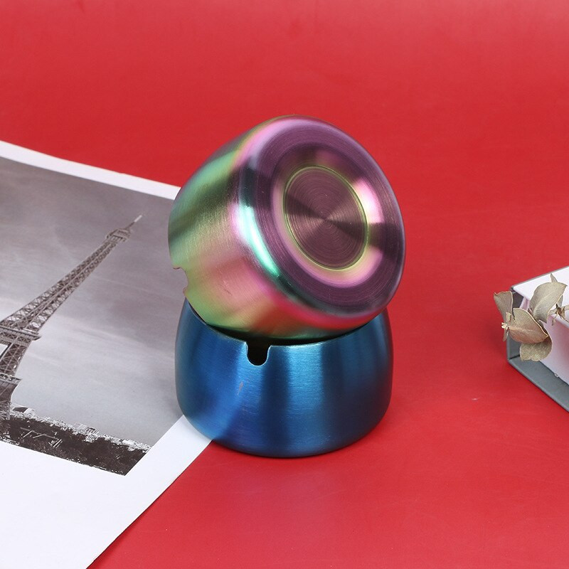 Sutirštinto nerūdijančio plieno metalo peleninė atspari vėjui ir nuo kritimo