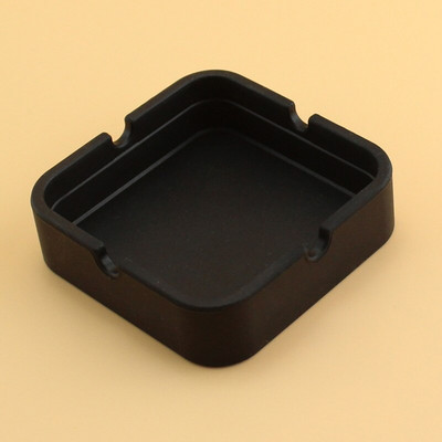 Scrumieră Gel de siliciu Pătrat rotund Suport pentru tavă de scrumiere Accesorii pentru fumat Multicolore Galben Verde Negru Roșu Albastru Maro