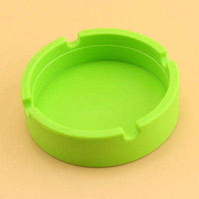 Scrumieră Gel de siliciu Pătrat rotund Suport pentru tavă de scrumiere Accesorii pentru fumat Multicolore Galben Verde Negru Roșu Albastru Maro
