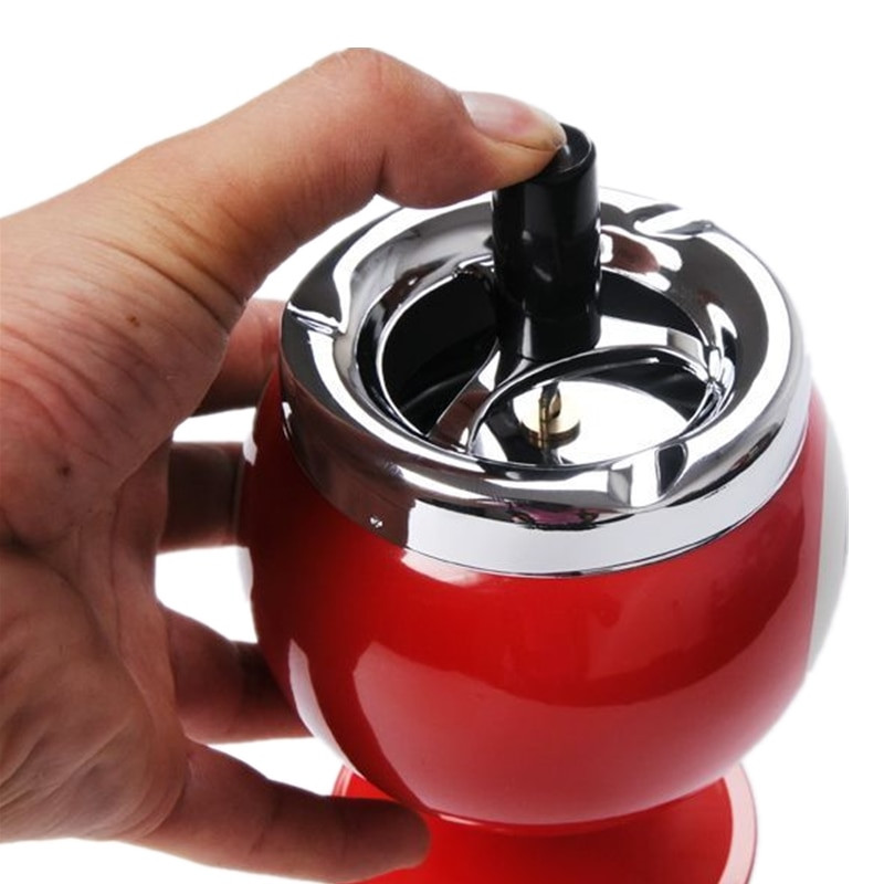 Αξεσουάρ μπιλιάρδου Pool Billiard Design Τασάκι Creative Blcak Φορητό Μεταλλικό Τασάκι για Pool House Αξεσουάρ μπιλιάρδου υψηλής ποιότητας