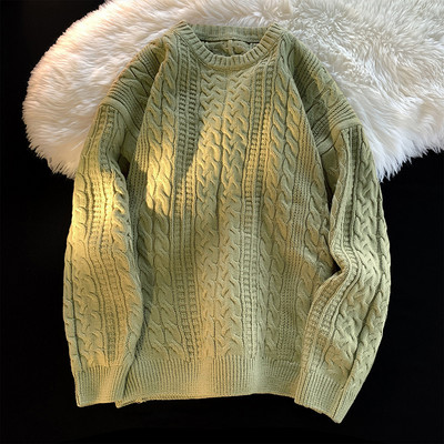 Ανδρικό casual πουλόβερ με στάμπα