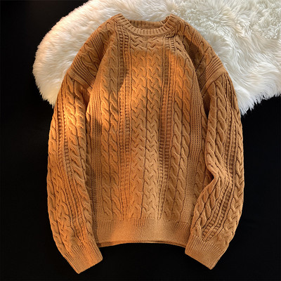 Ανδρικό casual πουλόβερ με στάμπα