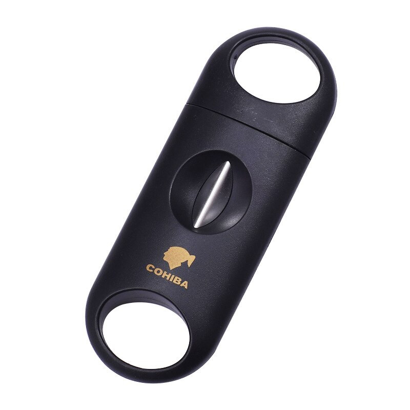 2021. gada visvairāk pārdotās cigāru griezējs, radoši metāla pārnēsājamas nerūsējošā tērauda asmeni V-veida cigāru šķēres vīriešiem, puišu dāvanas