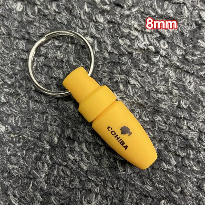 3 sigarikomplekt Klassikaline tasku sigarilõikur V-lõikega terav roostevabast terasest tera giljotiin-puncher lõikenoa tarvik