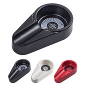 1 buc Gadget pentru trabucuri Scrumieră din melamină din ceramică Suport unic pentru trabucuri Slot rotund pentru cenușă Scrumieră pentru țigări cu tutun Cutie cadou