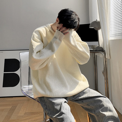 Vīriešu trikotāžas džemperis dažādās krāsās