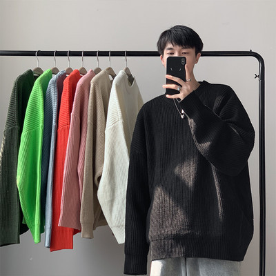 Vīriešu trikotāžas džemperis dažādās krāsās