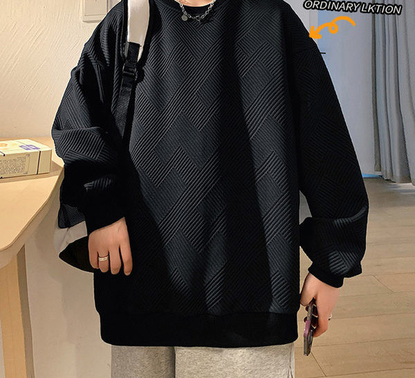 Vīriešu džemperis - plats modelis divās krāsās