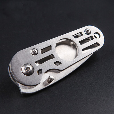 Jaunākie cigāru griezēji pārnēsājami cigāru šķēres nerūsējošā tērauda cigāru šķēres smēķēšanas piederumi sīkrīki ceļojumu mini tabakas nazis