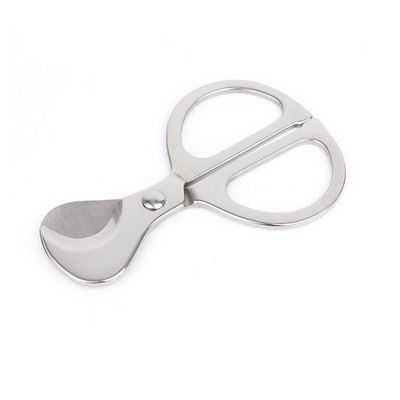 Foarfece pentru trabucuri cubaneze tăietor de trabucuri Cap de cuțit ghilotină Cuțit portabil de tăiere pentru trabucuri din oțel inoxidabil Instrument pentru fumat trabucuri