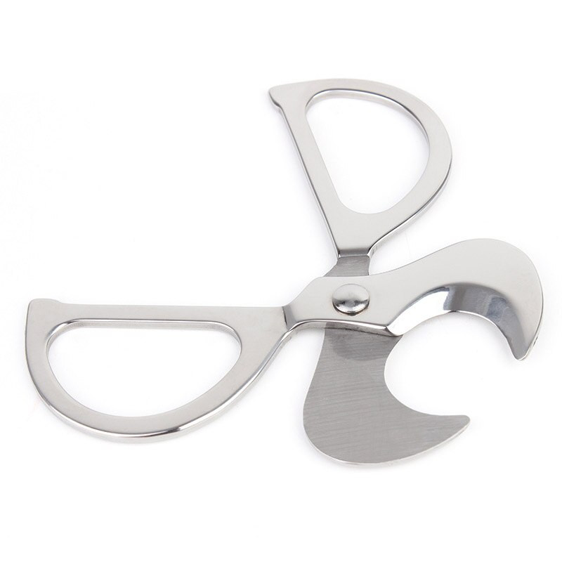 Foarfece pentru trabucuri cubaneze tăietor de trabucuri Cap de cuțit ghilotină Cuțit portabil de tăiere pentru trabucuri din oțel inoxidabil Instrument pentru fumat trabucuri