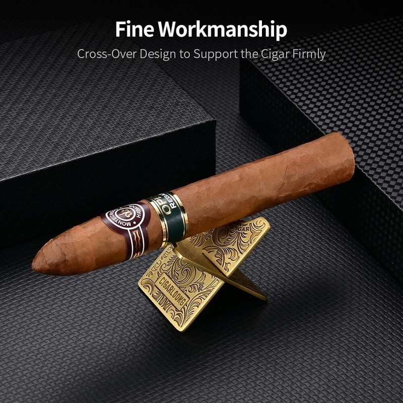 CIGARLOONG cigāru statīvs no nerūsējošā tērauda, izturīgs salokāms, grebts pārnēsājams cigāru sīkrīku cigarešu ceļojumu turētājs