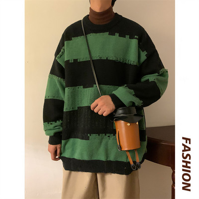 Δωρεάν μοτίβο ανδρικό πουλόβερ με επιγραφή σε πολλά χρώματα