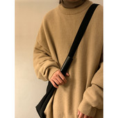 Zimski muški pulover sa ovalnim izrezom - više boja