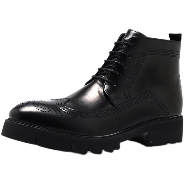 Eleganti vīriešu zābaki ar šņorēm