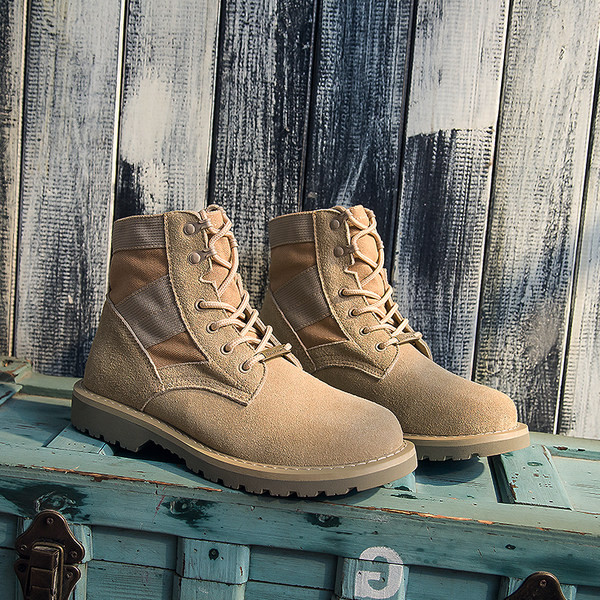 Jauns vīriešu zābaku modelis ar eko zamšādas šņorēm