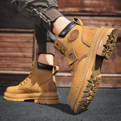 Rudens-ziemas zābaki vīriešiem - divi modeļi