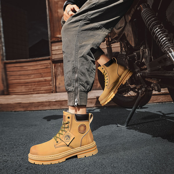 Rudens-ziemas zābaki vīriešiem - divi modeļi