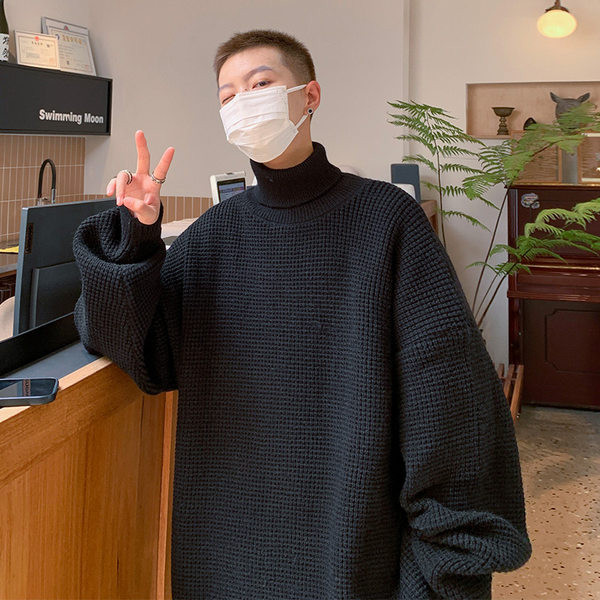 Ανδρικό χειμωνιάτικο πουλόβερ σε τρία χρώματα