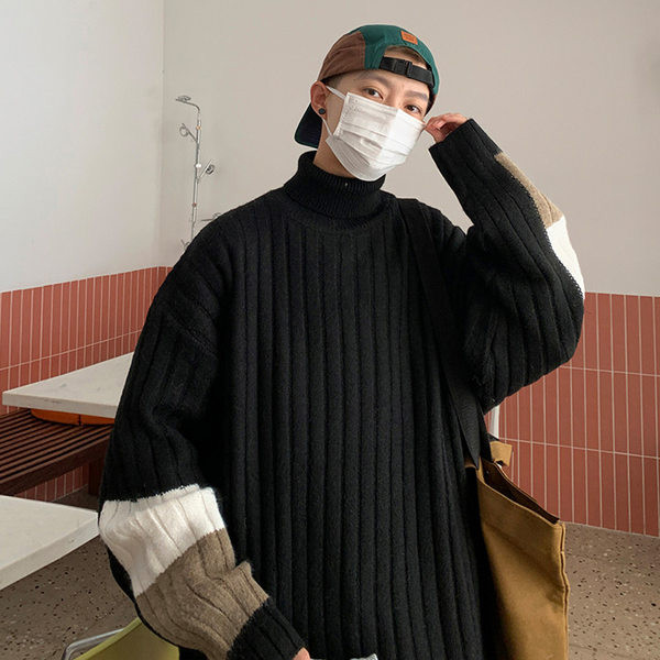 Vīriešu ziemas džemperis trīs krāsās