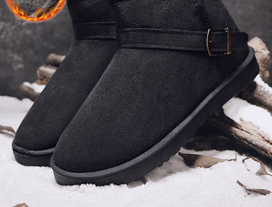 Ανδρικά μποτάκια casual με πουπουλένια φόδρα