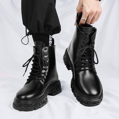 Vīriešu zābaki ar 3D elementiem