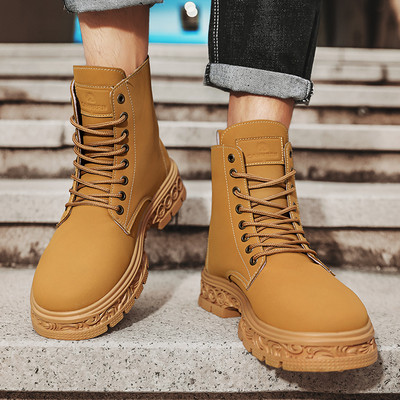 Vīriešu zābaki ar 3D elementiem