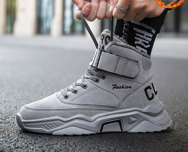 Ikdienas ziemas zābaki ar uzrakstiem vīriešiem