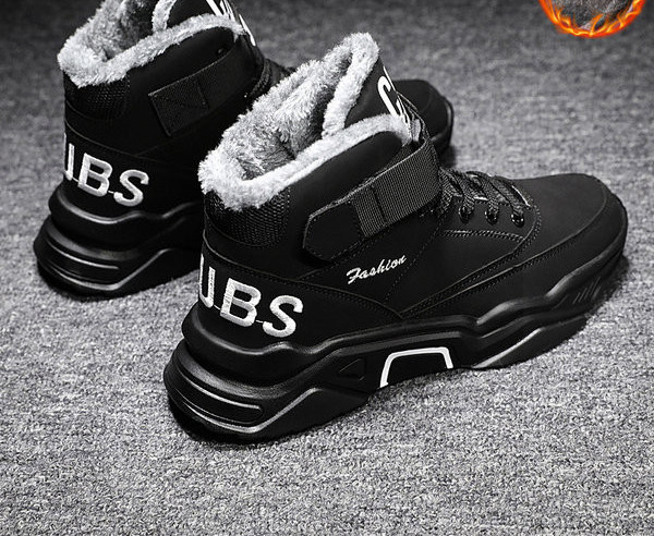 Ikdienas ziemas zābaki ar uzrakstiem vīriešiem