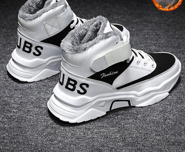 Ikdienas ziemas zābaki ar uzrakstiem vīriešiem