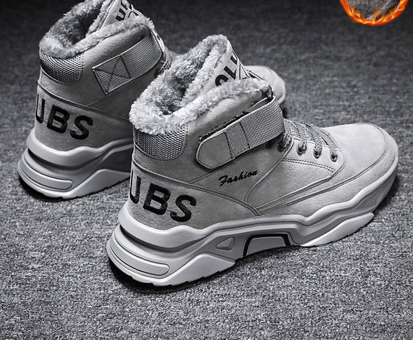 Ikdienas ziemas zābaki ar uzrakstiem vīriešiem