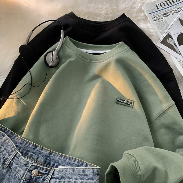 Ανδρικό πουλόβερ  μακρυμάνικο με λογότυπο