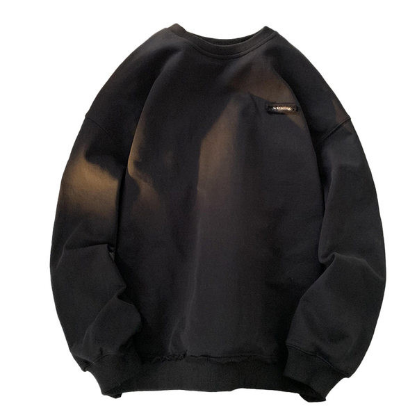 Ανδρικό πουλόβερ  μακρυμάνικο με λογότυπο